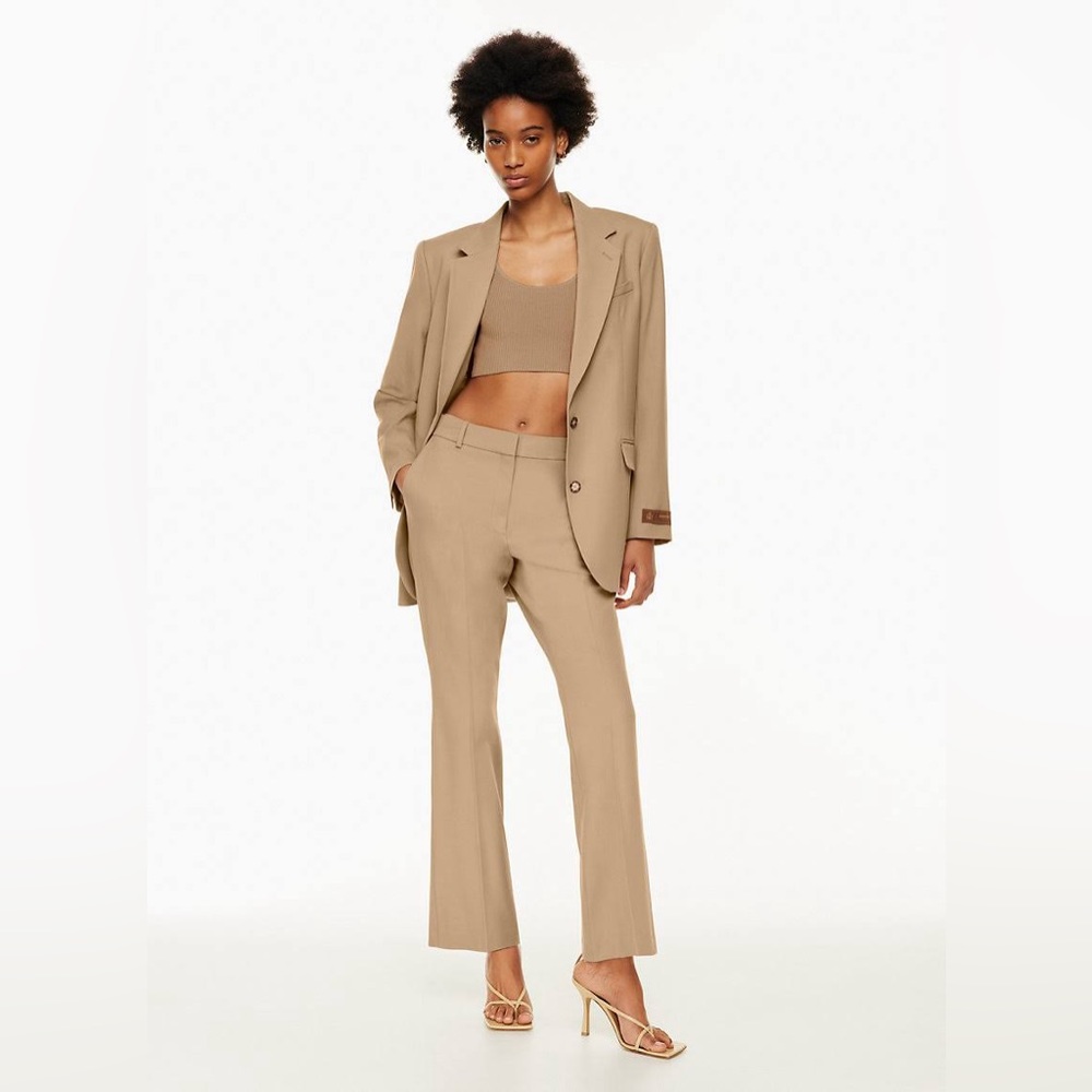 Babaton Tan Trousers